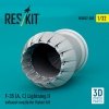 RESKIT RSU32-0203 F-35 (A, С) Lightning II exhaust nozzle for Italeri kit (3D Printed) (1/32)